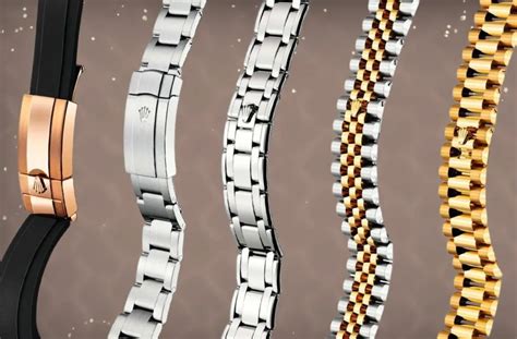 rolex band type|rolex type watch bands.